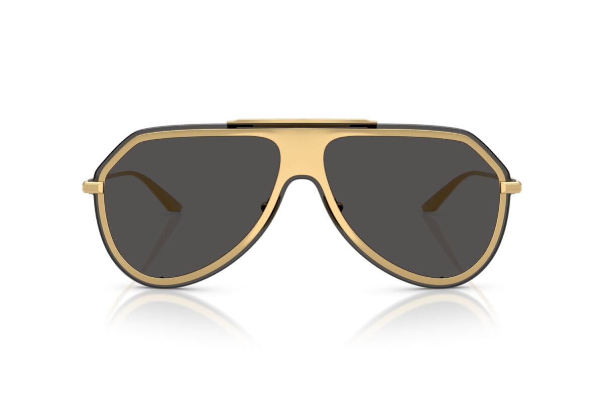 DOLCE & GABBANA - 02/87 ORO | OCCHIALE DA SOLE UOMO - DG 2309 CALIBRO 43