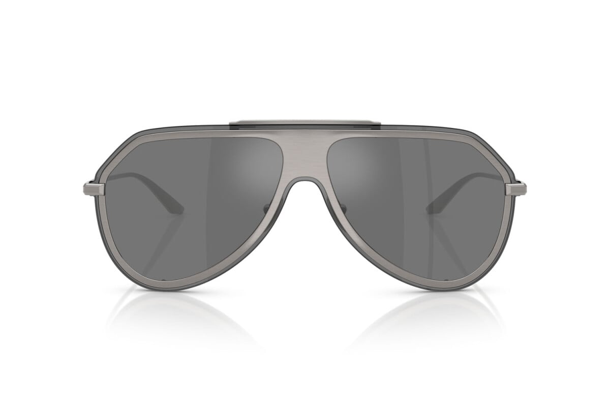 DOLCE & GABBANA - 11086G CANNA DI FUCILE SPAZZOLATA | OCCHIALE DA SOLE UOMO - DG 2309 CALIBRO 43