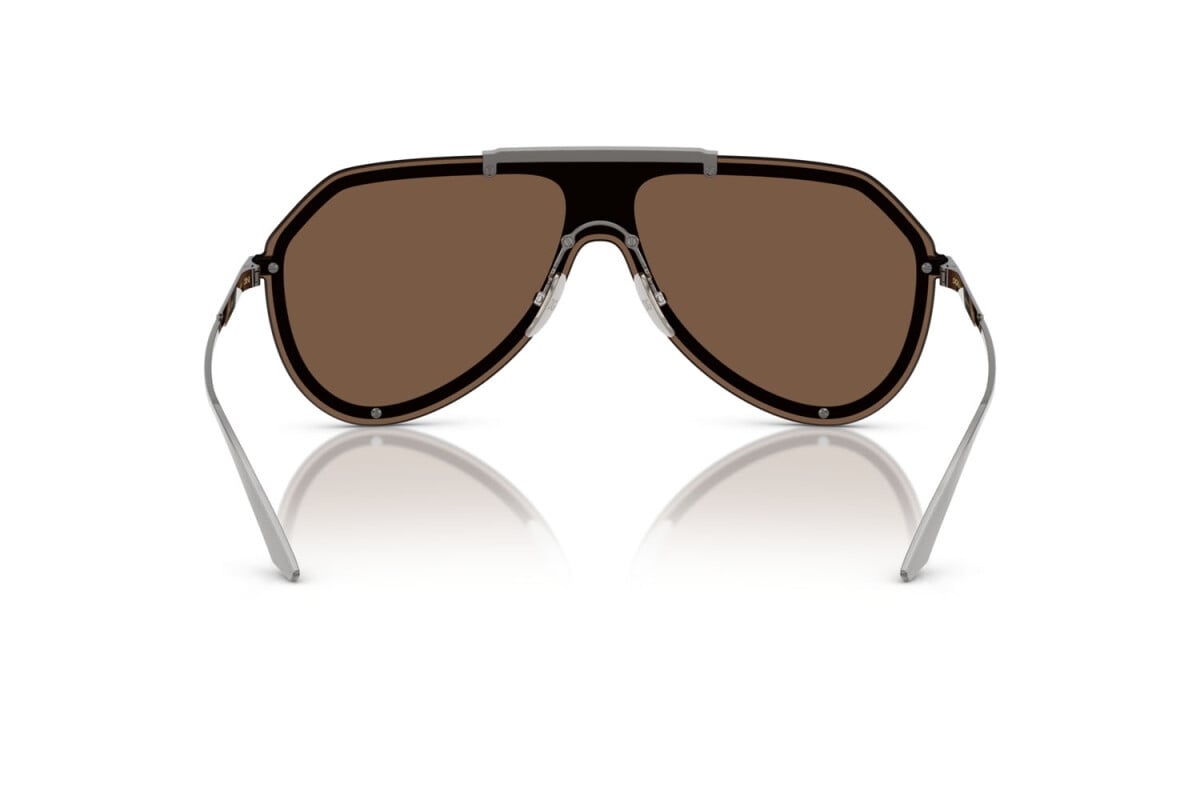 DOLCE & GABBANA - 135273 BRONZO SPAZZOLATO | OCCHIALE DA SOLE UOMO - DG 2309 CALIBRO 43