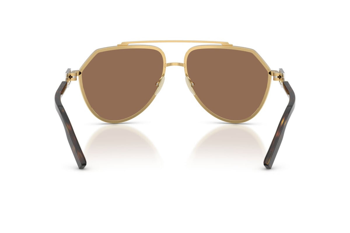 DOLCE & GABBANA - 02/73 ORO | OCCHIALE DA SOLE UOMO - DG 2315 CALIBRO 62
