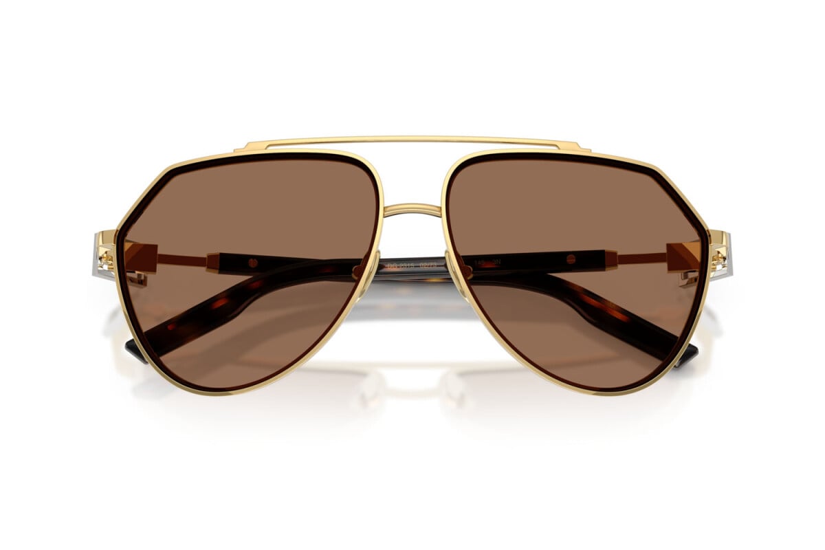 DOLCE & GABBANA - 02/73 ORO | OCCHIALE DA SOLE UOMO - DG 2315 CALIBRO 62