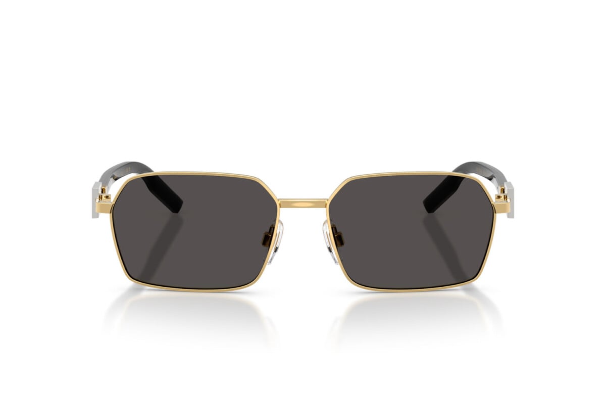 DOLCE & GABBANA - 02/87 ORO | OCCHIALE DA SOLE UOMO - DG 2316 CALIBRO 56