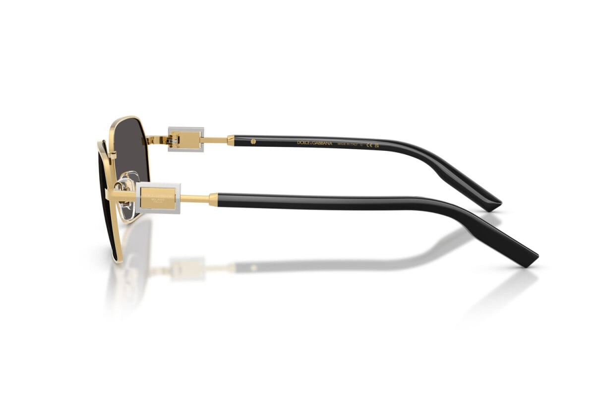 DOLCE & GABBANA - 02/87 ORO | OCCHIALE DA SOLE UOMO - DG 2316 CALIBRO 56
