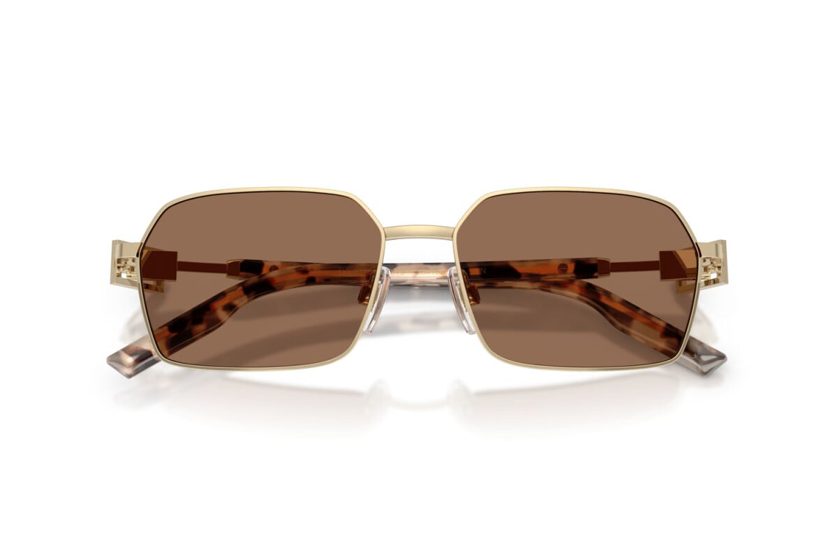 DOLCE & GABBANA - 488/73 ORO PALLIDO | OCCHIALE DA SOLE UOMO - DG 2316 CALIBRO 56