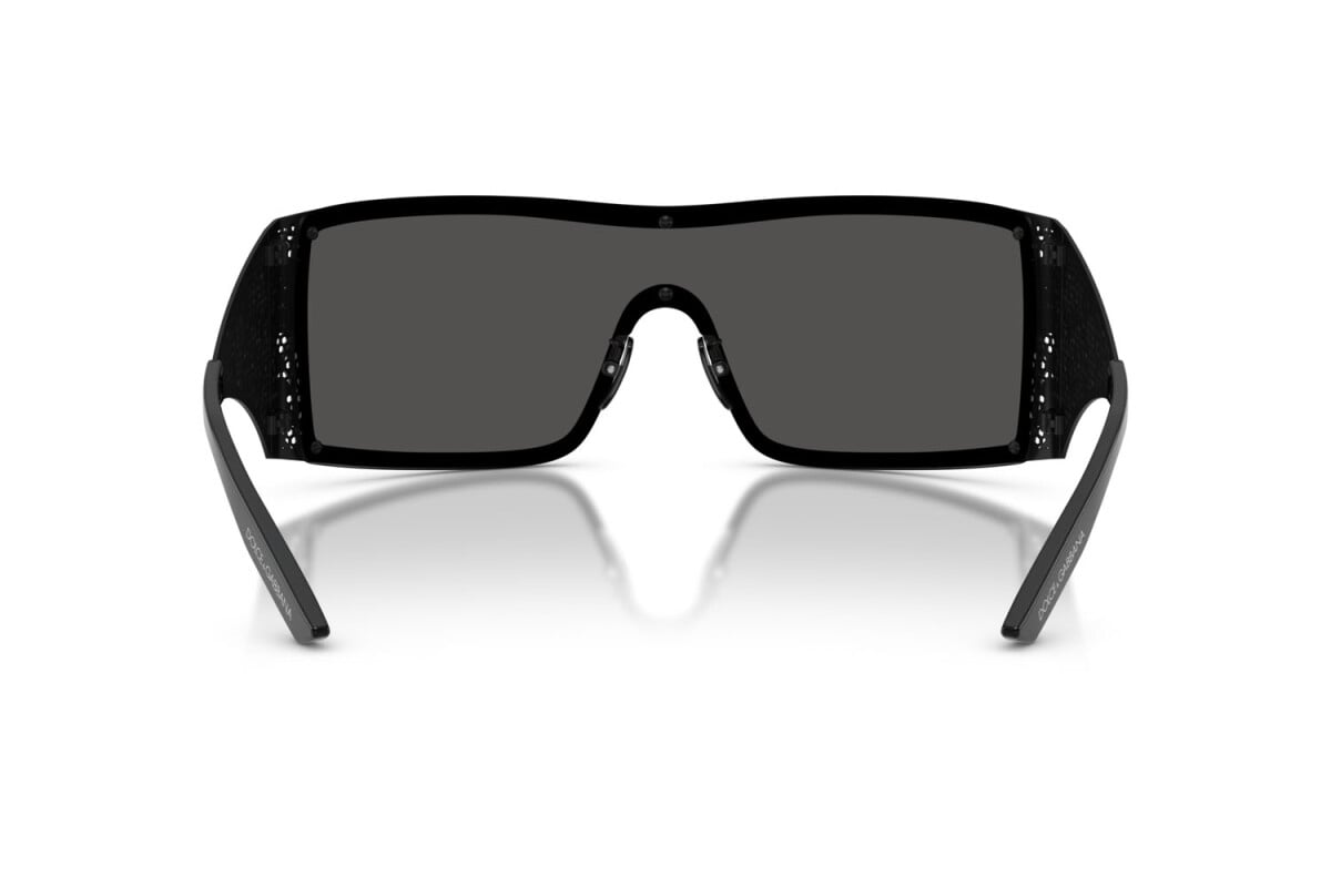 DOLCE & GABBANA - 110687 NERO OPACO | OCCHIALE DA SOLE DONNA - DG 2317 CALIBRO 38