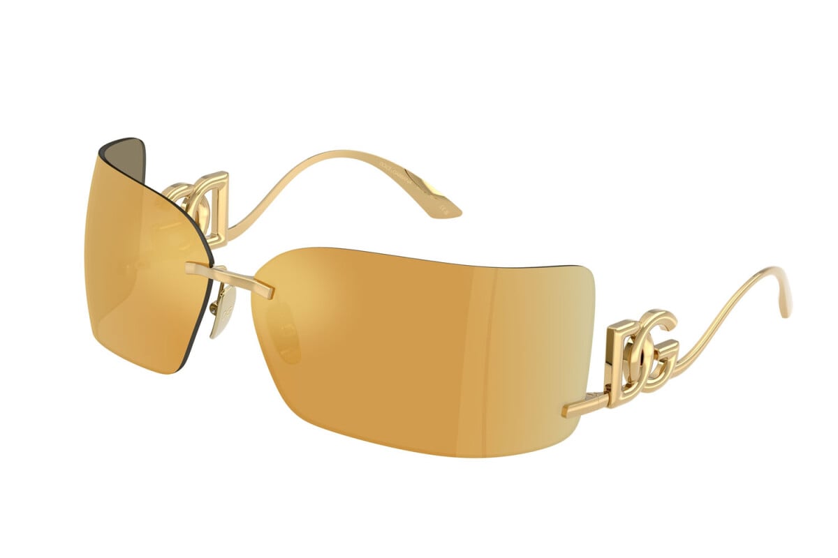 DOLCE & GABBANA - 02/5A ORO | OCCHIALE DA SOLE DONNA - DG 2319 CALIBRO 79