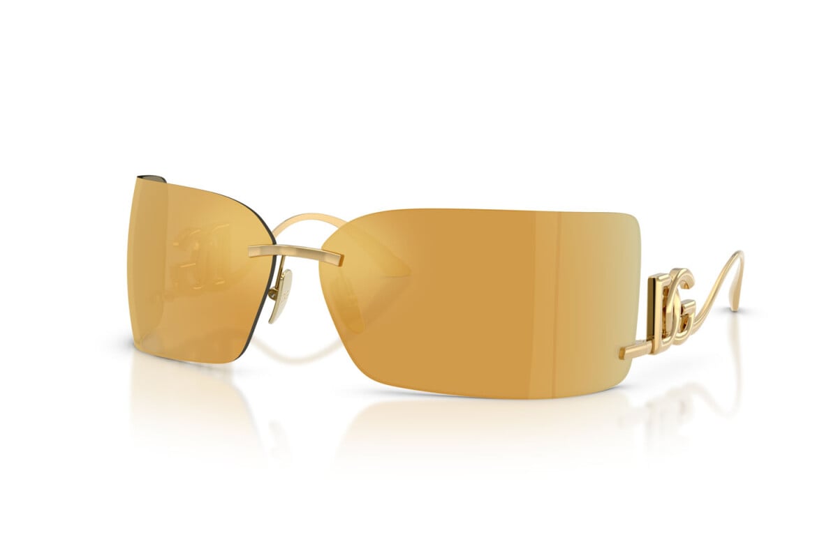 DOLCE & GABBANA - 02/5A ORO | OCCHIALE DA SOLE DONNA - DG 2319 CALIBRO 79