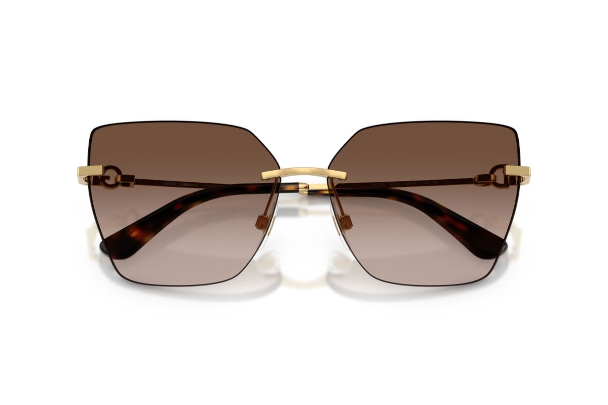 OCCHIALE DA SOLE DONNA | DOLCE & GABBANA DG 2321 - 02/13 ORO - CALIBRO 62
