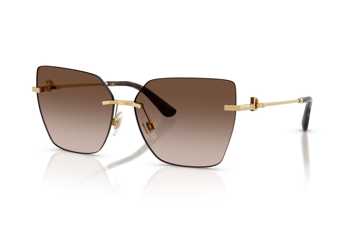 OCCHIALE DA SOLE DONNA | DOLCE & GABBANA DG 2321 - 02/13 ORO - CALIBRO 62
