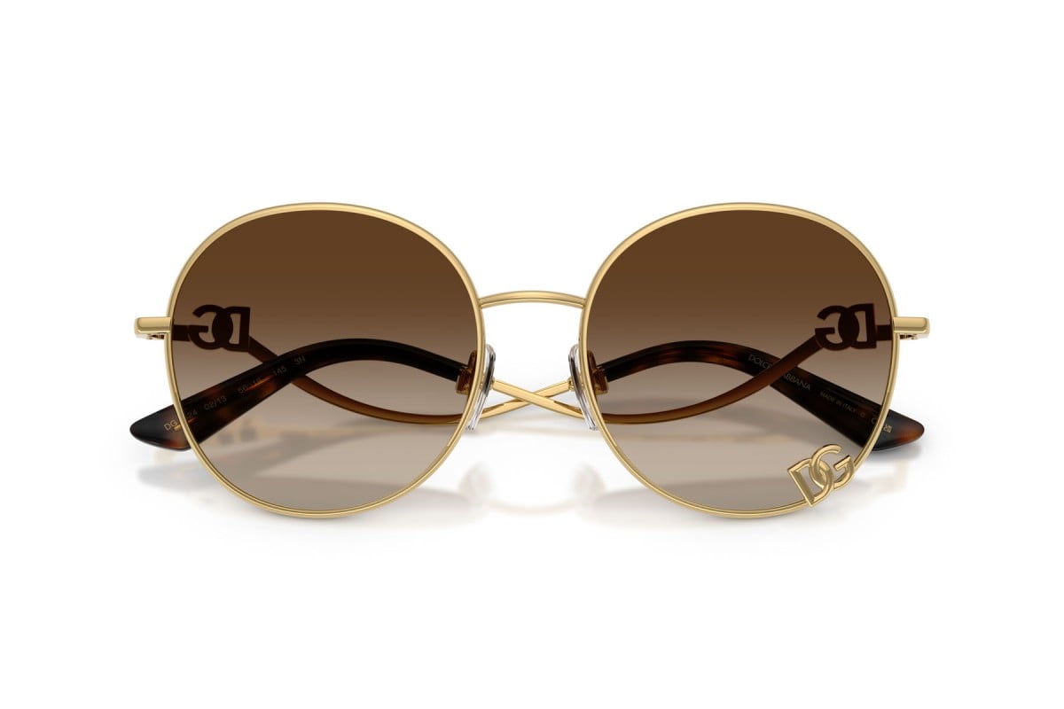 OCCHIALE DA SOLE DONNA | DOLCE & GABBANA DG 2324 - 02/13 ORO - CALIBRO 56