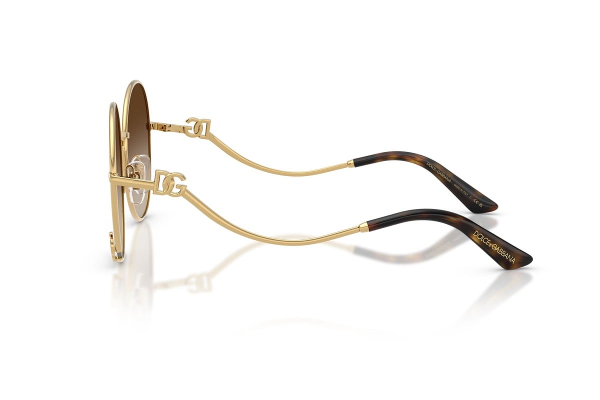 OCCHIALE DA SOLE DONNA | DOLCE & GABBANA DG 2324 - 02/13 ORO - CALIBRO 56