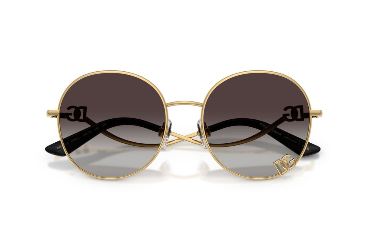 OCCHIALE DA SOLE DONNA | DOLCE & GABBANA DG 2324 - 02/8G ORO - CALIBRO 56