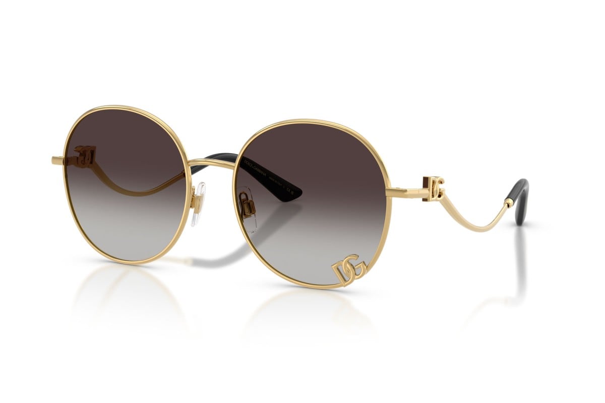 OCCHIALE DA SOLE DONNA | DOLCE & GABBANA DG 2324 - 02/8G ORO - CALIBRO 56