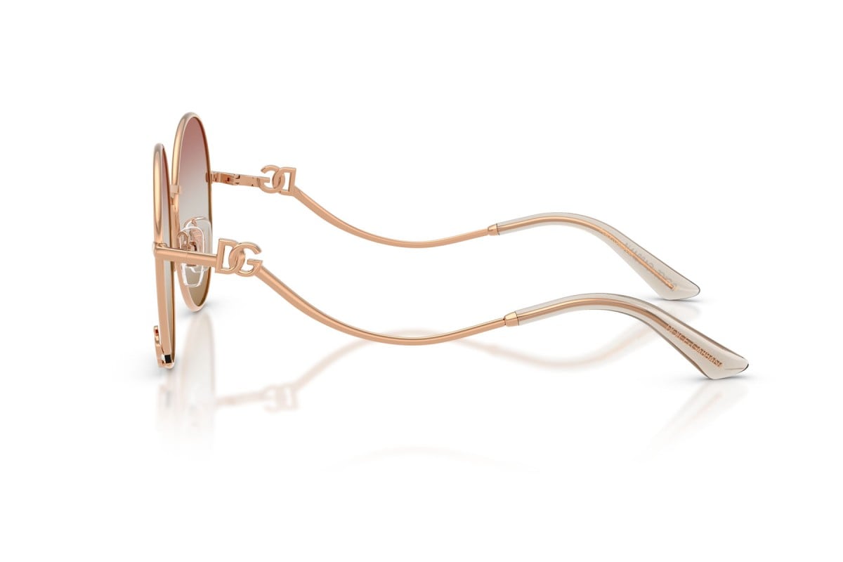 OCCHIALE DA SOLE DONNA | DOLCE & GABBANA DG 2324 - 1298EL ORO ROSA - CALIBRO 56