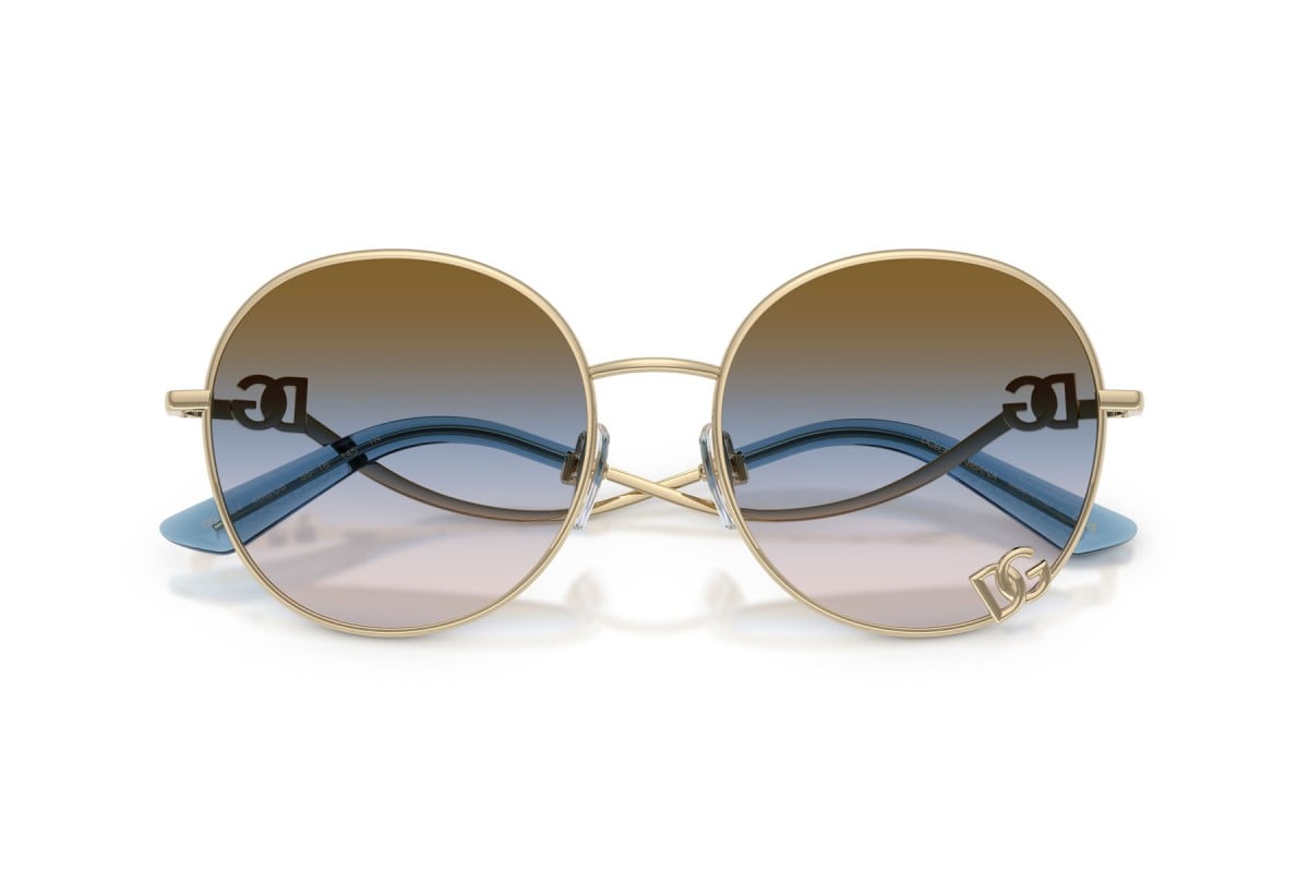 OCCHIALE DA SOLE DONNA | DOLCE & GABBANA DG 2324 - 488/U6 ORO PALLIDO - CALIBRO 56