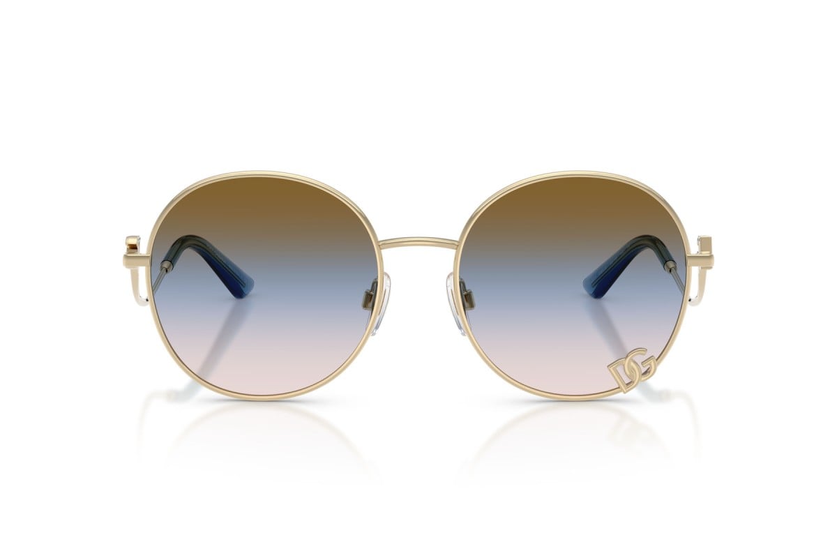 OCCHIALE DA SOLE DONNA | DOLCE & GABBANA DG 2324 - 488/U6 ORO PALLIDO - CALIBRO 56