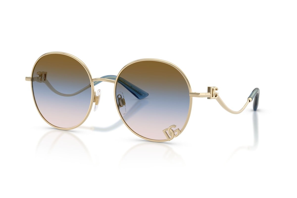 OCCHIALE DA SOLE DONNA | DOLCE & GABBANA DG 2324 - 488/U6 ORO PALLIDO - CALIBRO 56