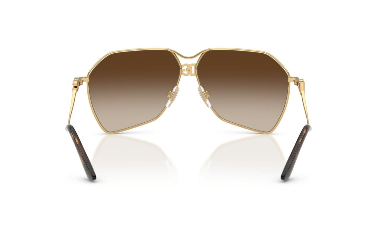OCCHIALE DA SOLE DONNA | DOLCE & GABBANA DG 2326 - 02/13 ORO - CALIBRO 62