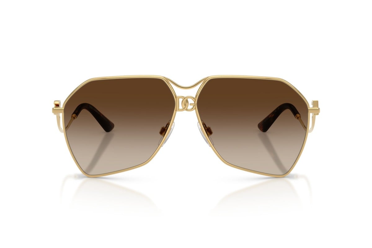 OCCHIALE DA SOLE DONNA | DOLCE & GABBANA DG 2326 - 02/13 ORO - CALIBRO 62