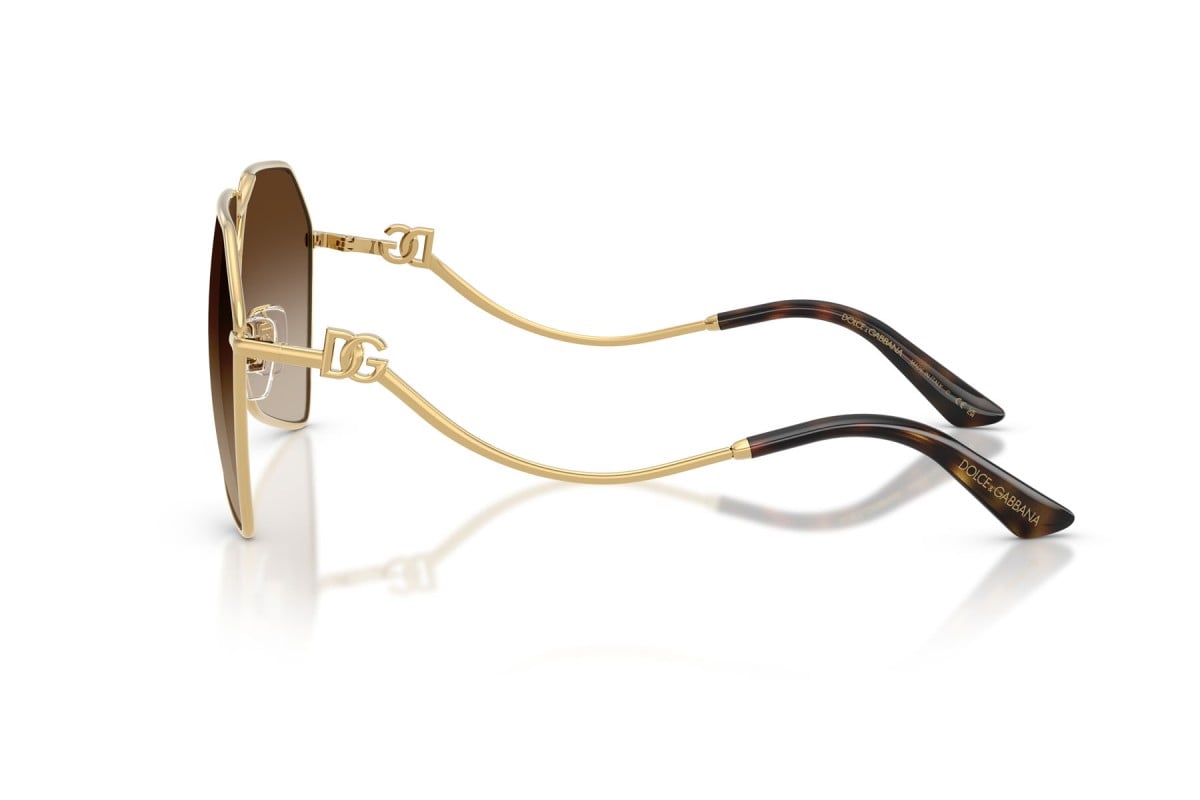 OCCHIALE DA SOLE DONNA | DOLCE & GABBANA DG 2326 - 02/13 ORO - CALIBRO 62