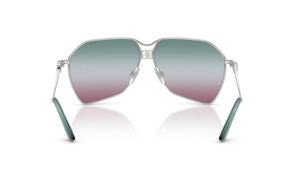 OCCHIALE DA SOLE DONNA | DOLCE & GABBANA DG 2326 - 05/EL ARGENTO - CALIBRO 62