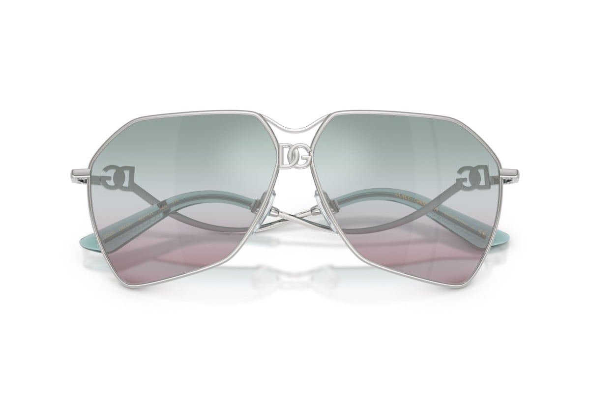 OCCHIALE DA SOLE DONNA | DOLCE & GABBANA DG 2326 - 05/EL ARGENTO - CALIBRO 62