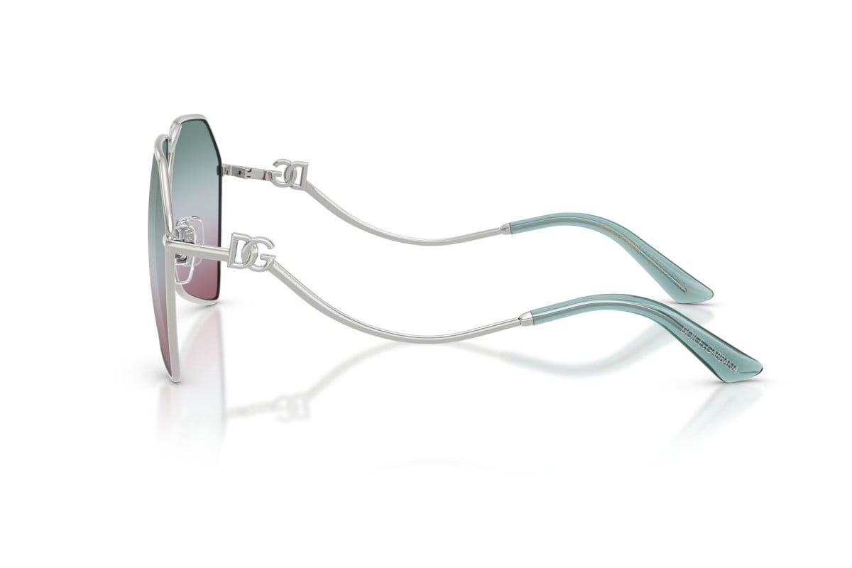 OCCHIALE DA SOLE DONNA | DOLCE & GABBANA DG 2326 - 05/EL ARGENTO - CALIBRO 62