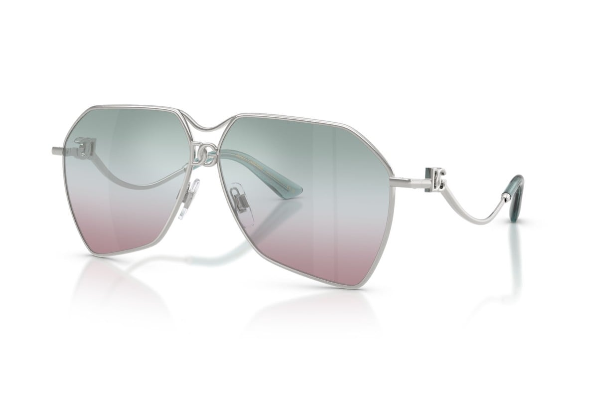 OCCHIALE DA SOLE DONNA | DOLCE & GABBANA DG 2326 - 05/EL ARGENTO - CALIBRO 62