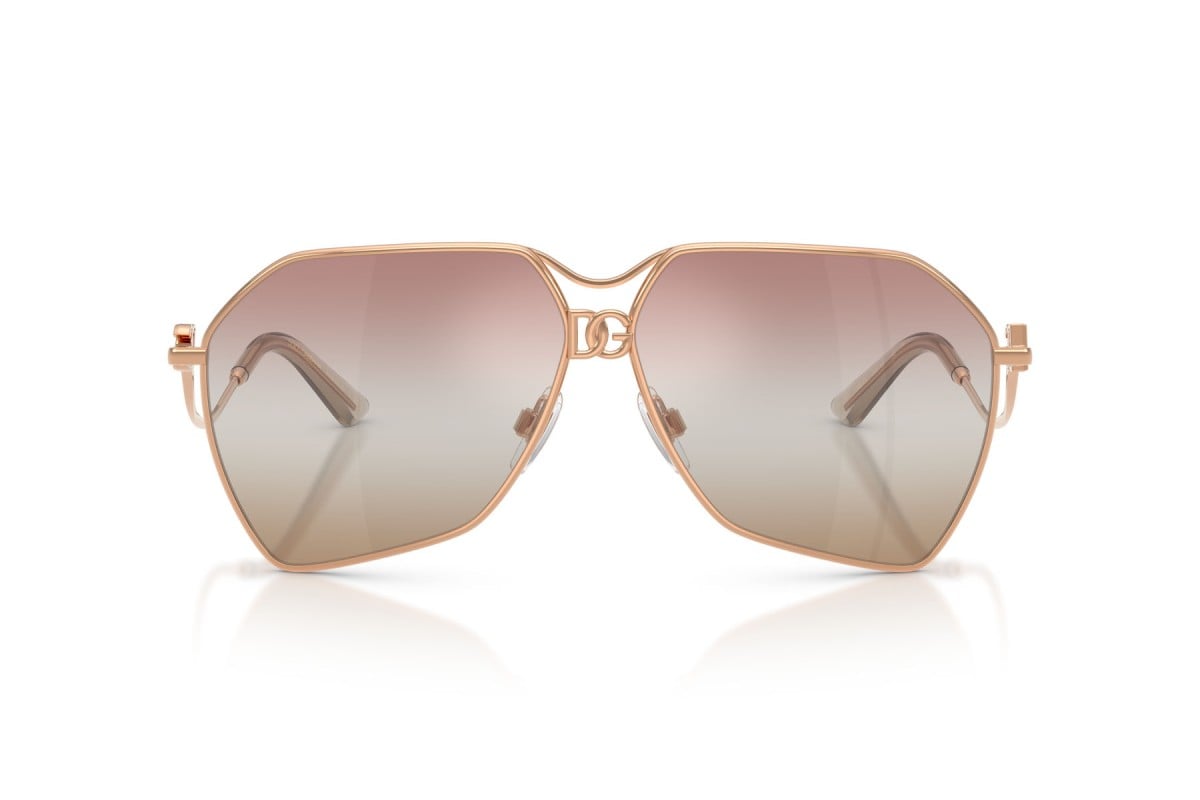 OCCHIALE DA SOLE DONNA | DOLCE & GABBANA DG 2326 - 1298EL ORO ROSA - CALIBRO 62