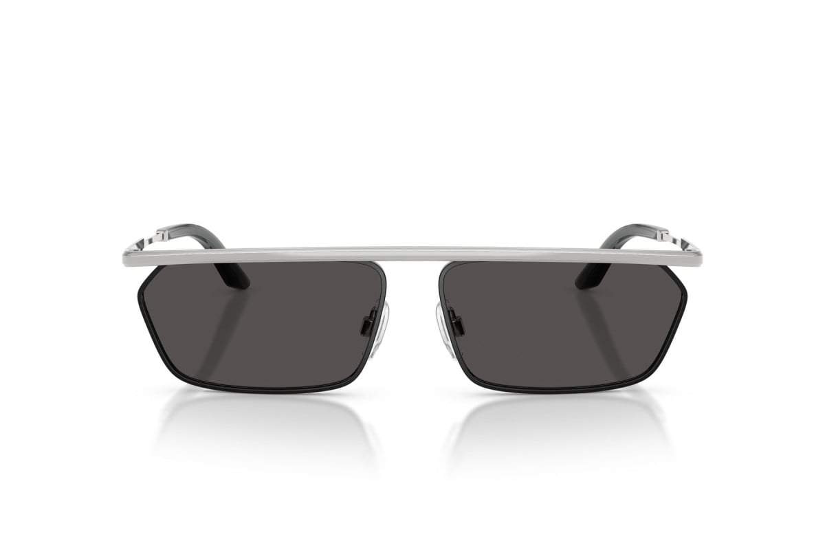 OCCHIALE DA SOLE UOMO | DOLCE & GABBANA DG 2327 - 132487 ARGENTO/NERO OPACO - CALIBRO 60