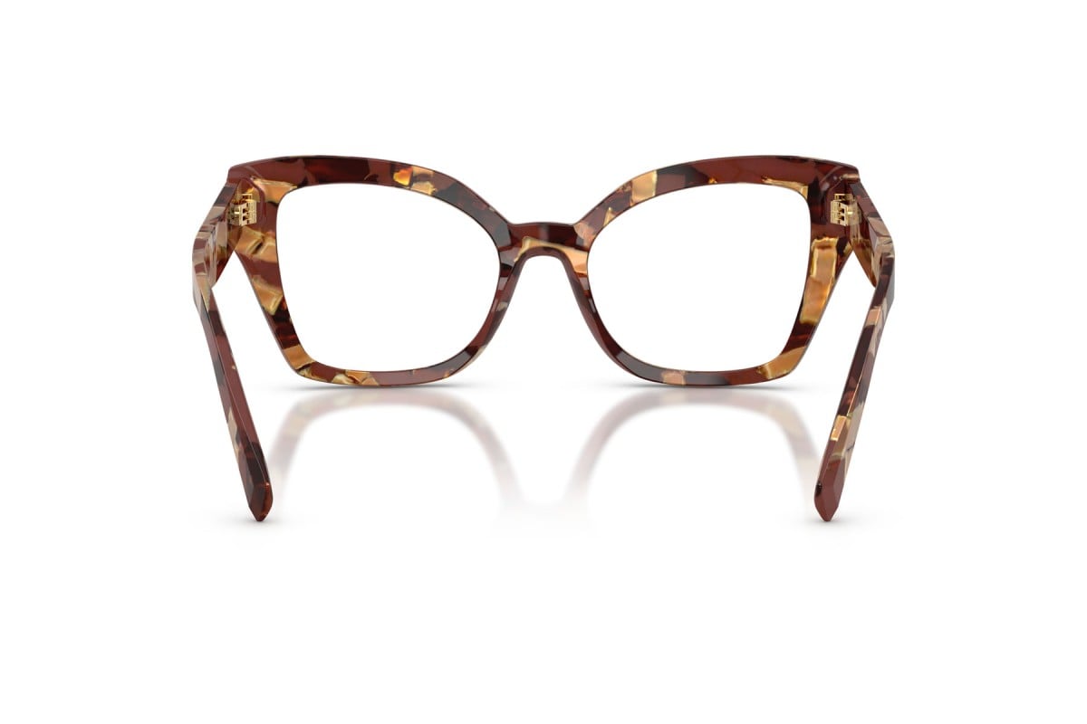OCCHIALE DA VISTA DONNA | DOLCE & GABBANA DG 3386 - 3462 MARRONE AVANA PERLATO - CALIBRO 53