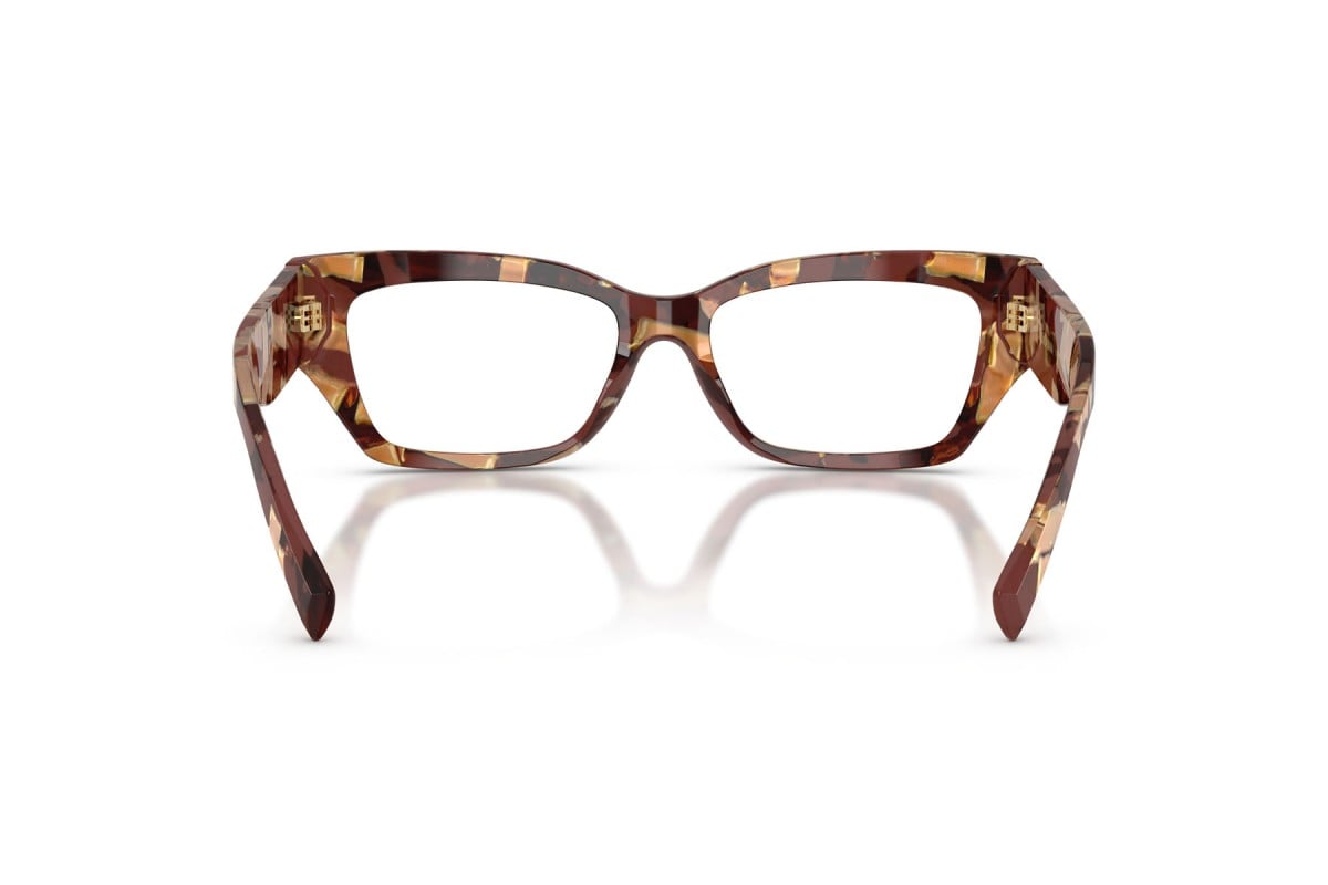 OCCHIALE DA VISTA DONNA | DOLCE & GABBANA DG 3387 - 3462 MARRONE AVANA PERLATO - CALIBRO 53