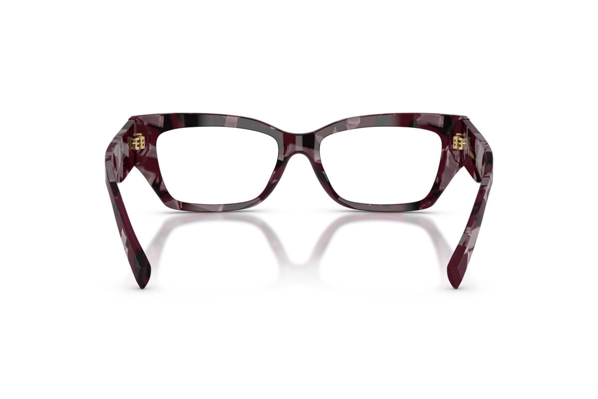 OCCHIALE DA VISTA DONNA | DOLCE & GABBANA DG 3387 - 3464 PERLA AVANA VIOLA - CALIBRO 53