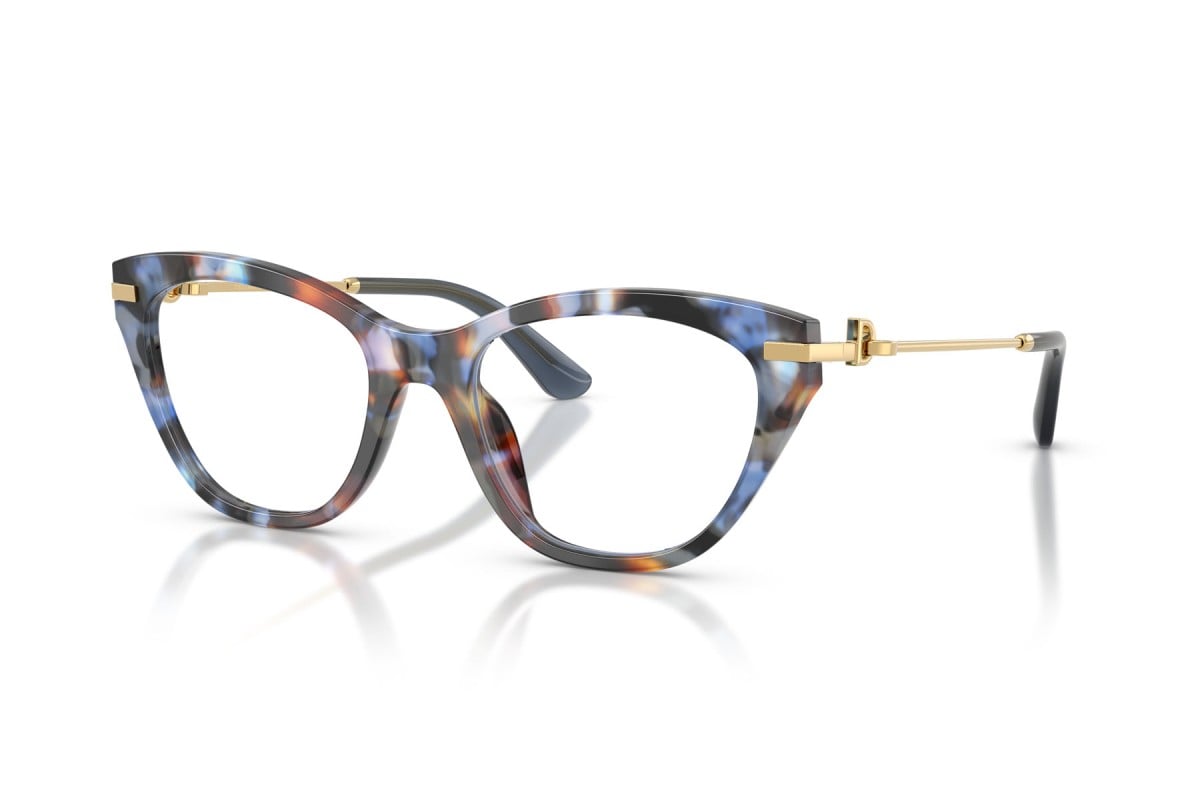 OCCHIALE DA VISTA DONNA | DOLCE & GABBANA DG 3428 - 3443 BLU AVANA - CALIBRO 53