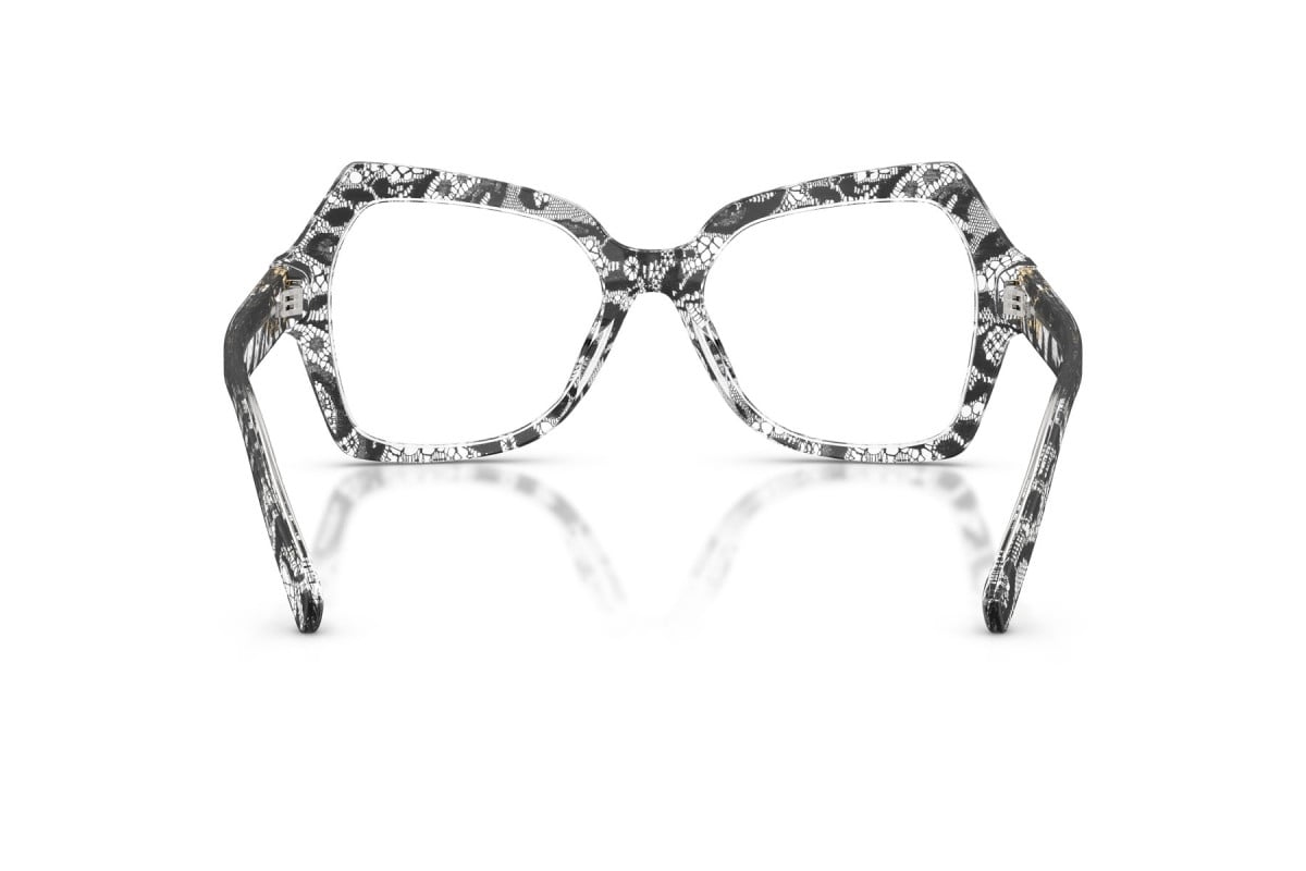 OCCHIALE DA VISTA DONNA | DOLCE & GABBANA DG 3429 - 3287 PIZZO NERO - CALIBRO 54