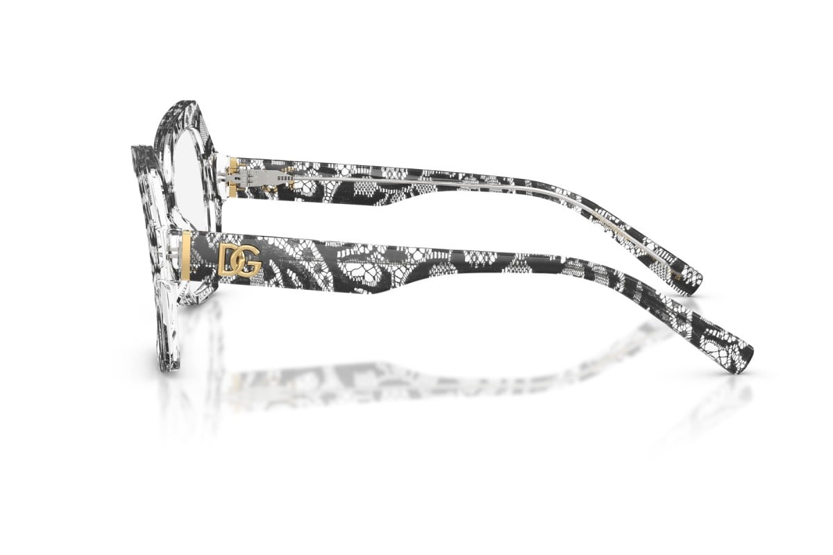 OCCHIALE DA VISTA DONNA | DOLCE & GABBANA DG 3429 - 3287 PIZZO NERO - CALIBRO 54