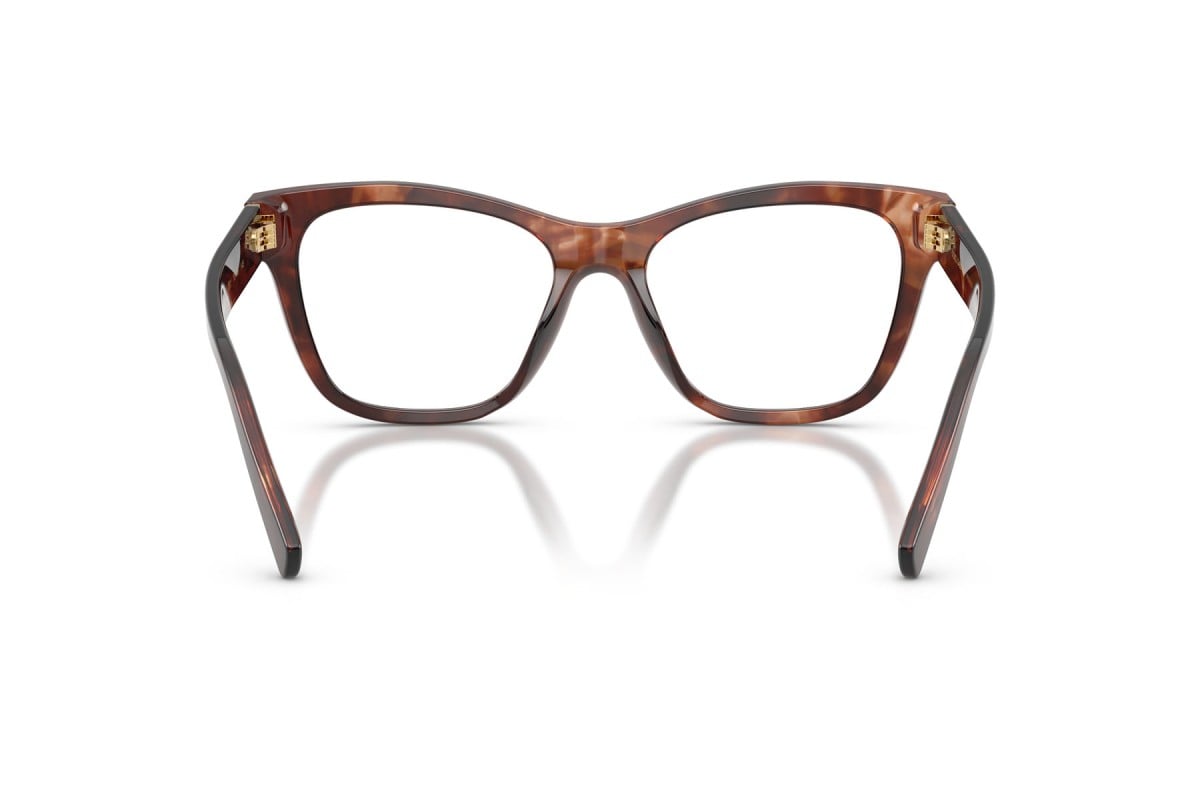 OCCHIALE DA VISTA DONNA | DOLCE & GABBANA DG 3430 - 3222 AVANA ROSSO SCURO - CALIBRO 53