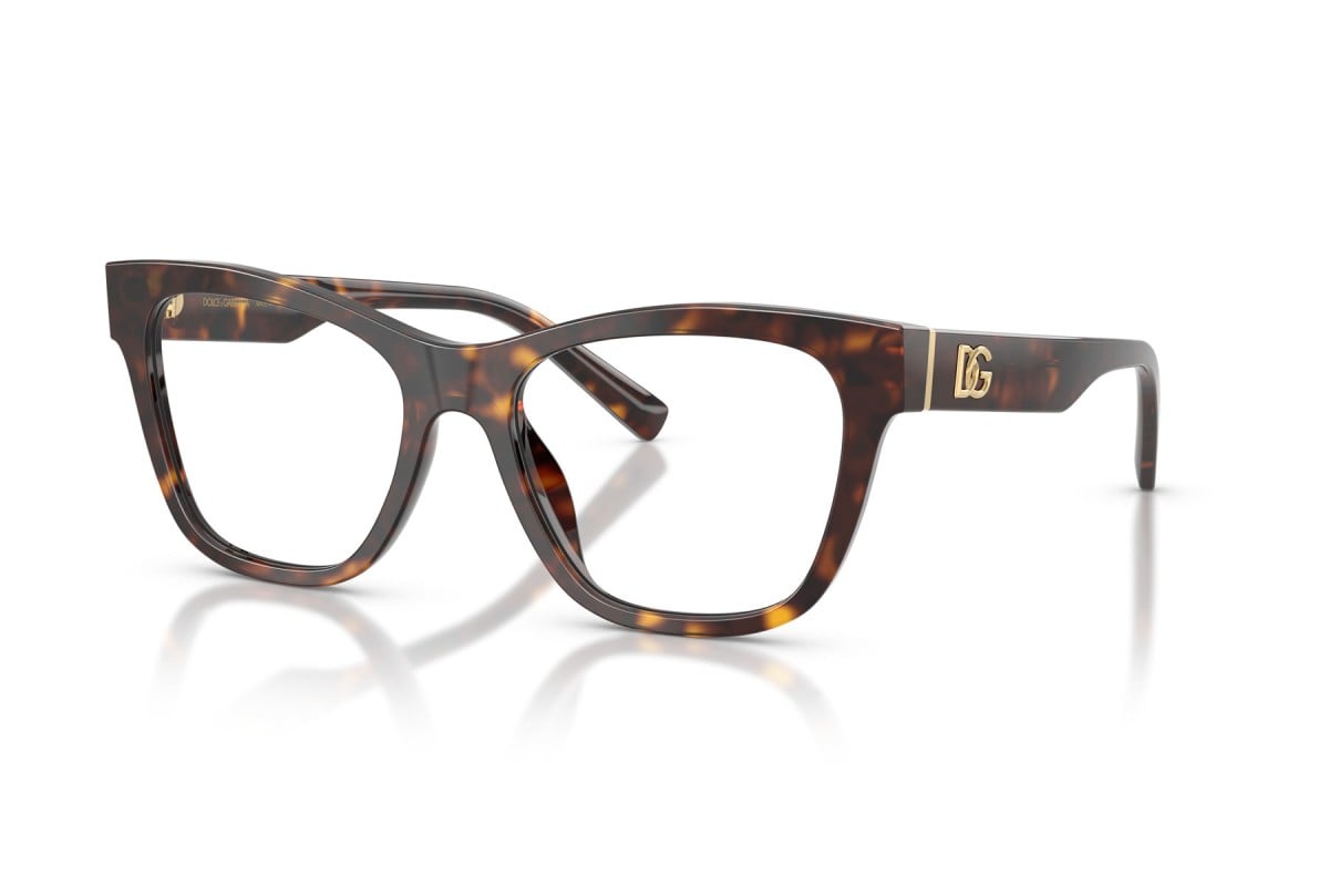 OCCHIALE DA VISTA DONNA | DOLCE & GABBANA DG 3430 - 502 L'AVANA - CALIBRO 53