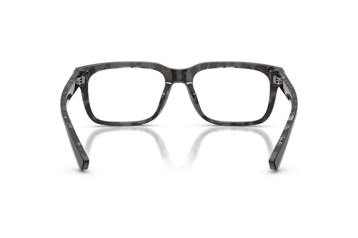 OCCHIALE DA VISTA UOMO | DOLCE & GABBANA DG 3432 - 3403 NERO SU GRIGIO AVANA - CALIBRO 56