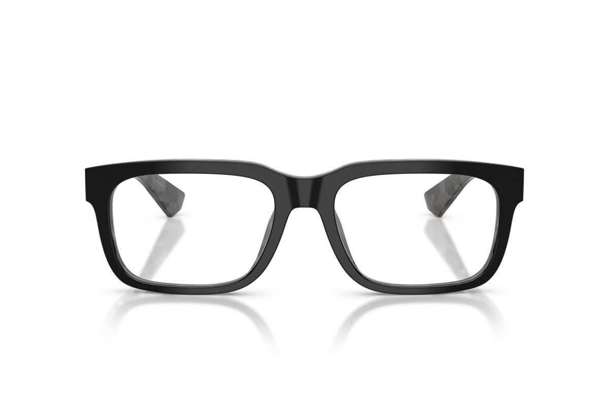 OCCHIALE DA VISTA UOMO | DOLCE & GABBANA DG 3432 - 3403 NERO SU GRIGIO AVANA - CALIBRO 56