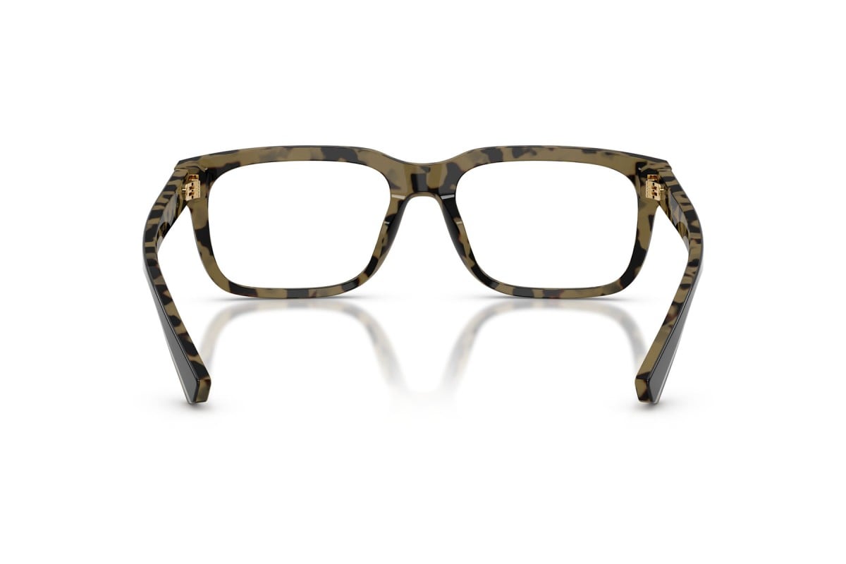 OCCHIALE DA VISTA UOMO | DOLCE & GABBANA DG 3432 - 3404 NERO SU GIALLO AVANA - CALIBRO 54