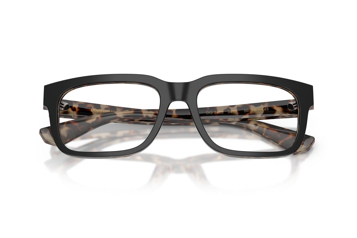 OCCHIALE DA VISTA UOMO | DOLCE & GABBANA DG 3432 - 3417 - CALIBRO 56