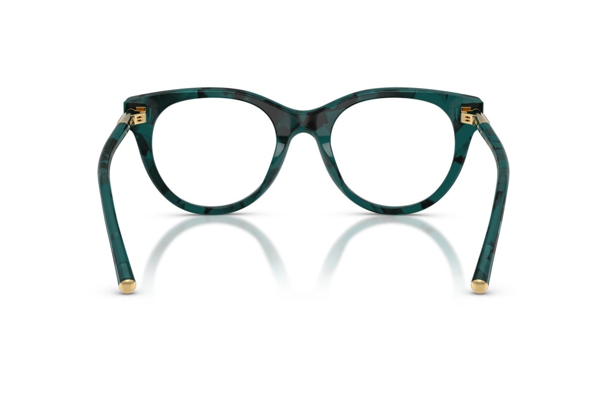 OCCHIALE DA VISTA DONNA | DOLCE & GABBANA DG 3433 - 3460 PETROLIO PERLA AVANA - CALIBRO 51