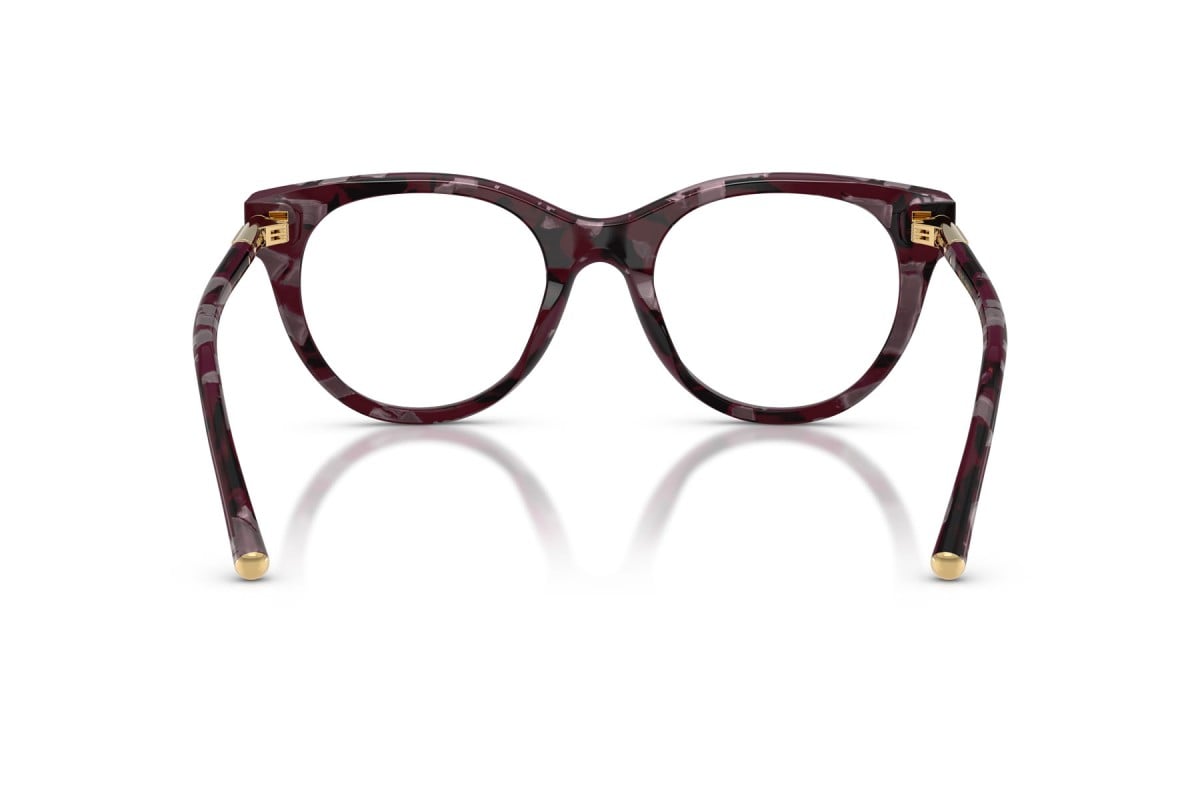 OCCHIALE DA VISTA DONNA | DOLCE & GABBANA DG 3433 - 3464 PERLA AVANA VIOLA - CALIBRO 53