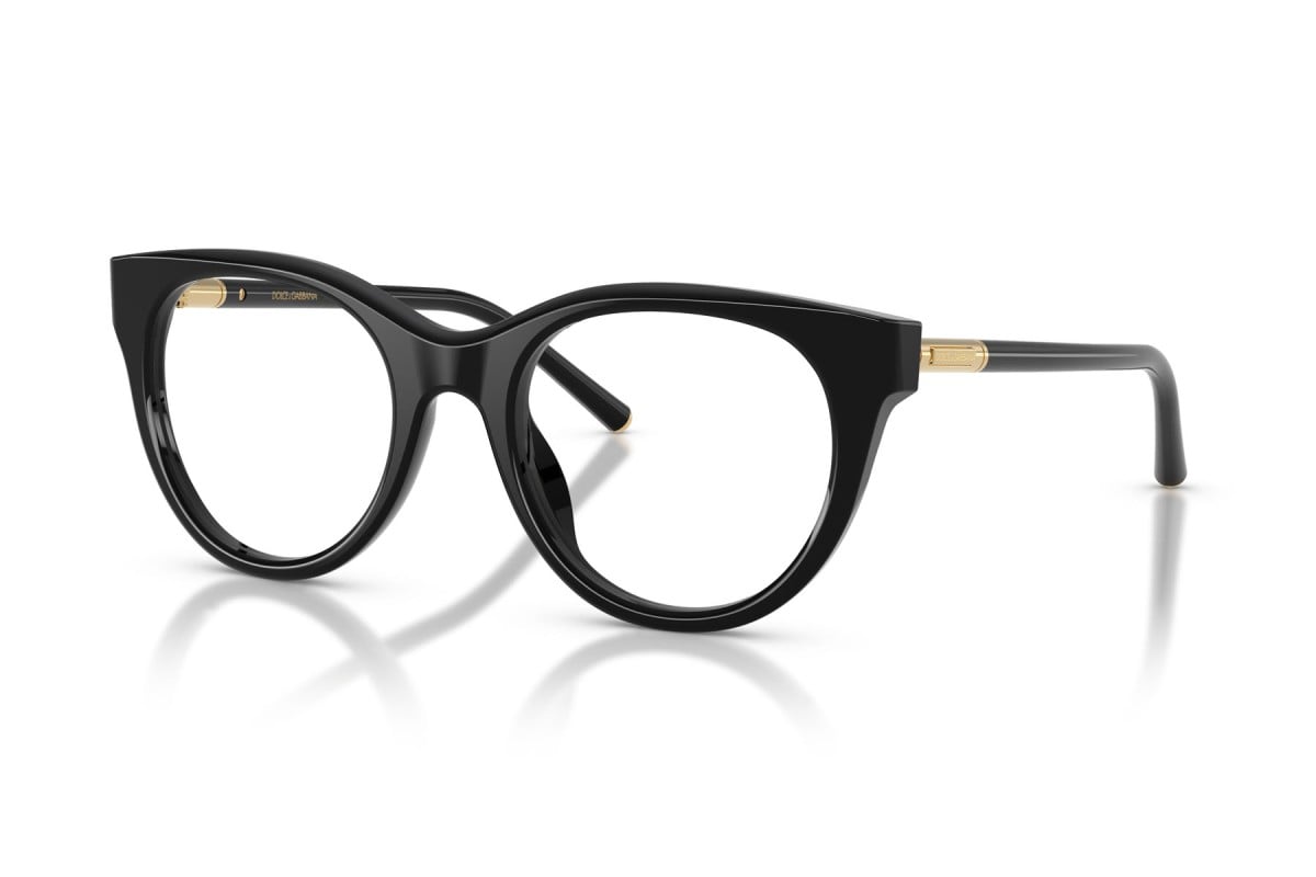 DOLCE &amp; GABBANA DG 5106U - 501 BLACK | WOMEN'S EYEGLASSES, CALIBER 54 