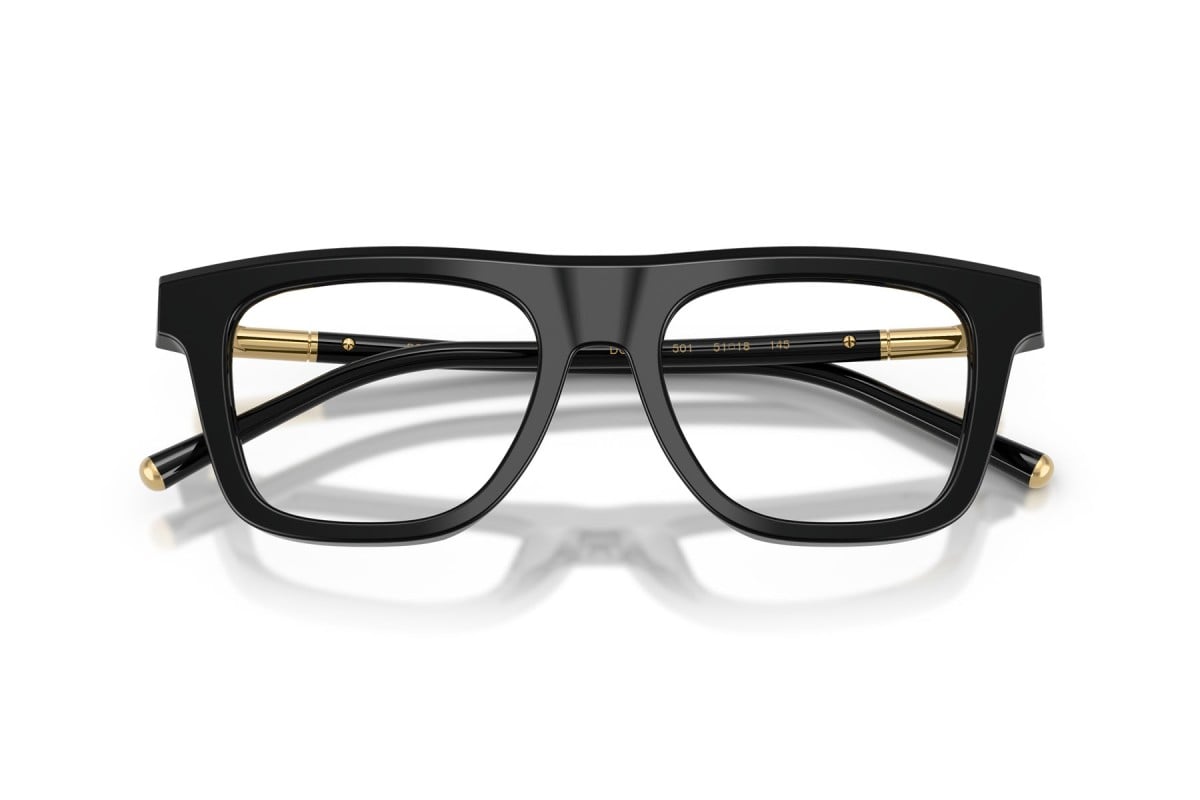 OCCHIALE DA VISTA UOMO | DOLCE & GABBANA DG 3434 - 501 NERO - CALIBRO 51