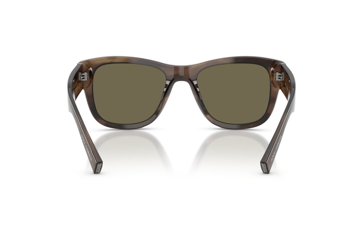 DOLCE & GABBANA - 3200/3 AVANA VERDE | OCCHIALE DA SOLE UOMO - DG 4338 CALIBRO 52