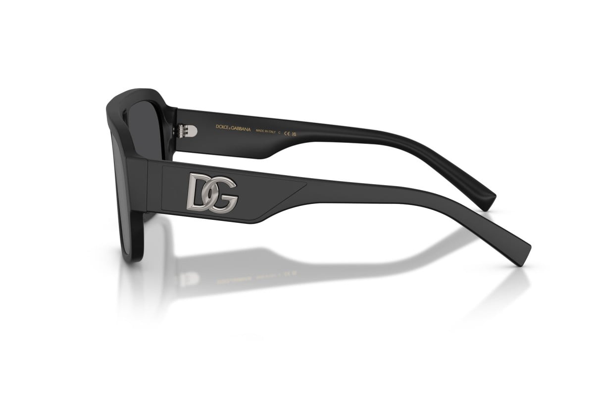 OCCHIALE DA SOLE UOMO | DOLCE & GABBANA DG 4403 - 25256G NERO OPACO - CALIBRO 58