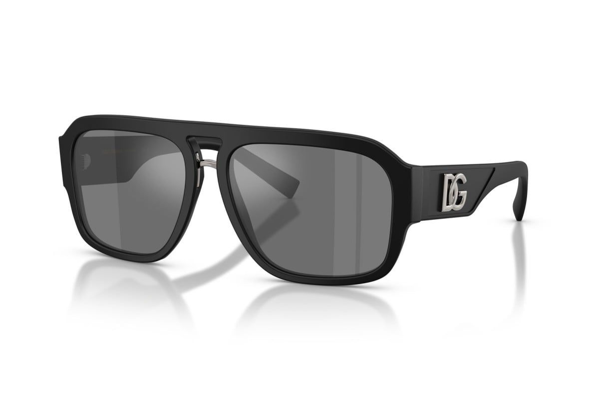 OCCHIALE DA SOLE UOMO | DOLCE & GABBANA DG 4403 - 25256G NERO OPACO - CALIBRO 58