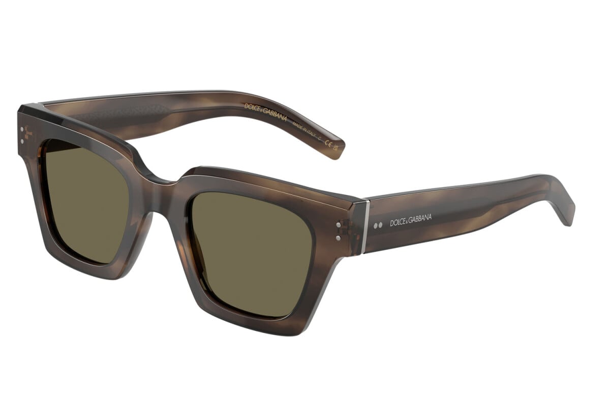 DOLCE & GABBANA - 3200/3 AVANA VERDE | OCCHIALE DA SOLE UOMO - DG 4413 CALIBRO 48